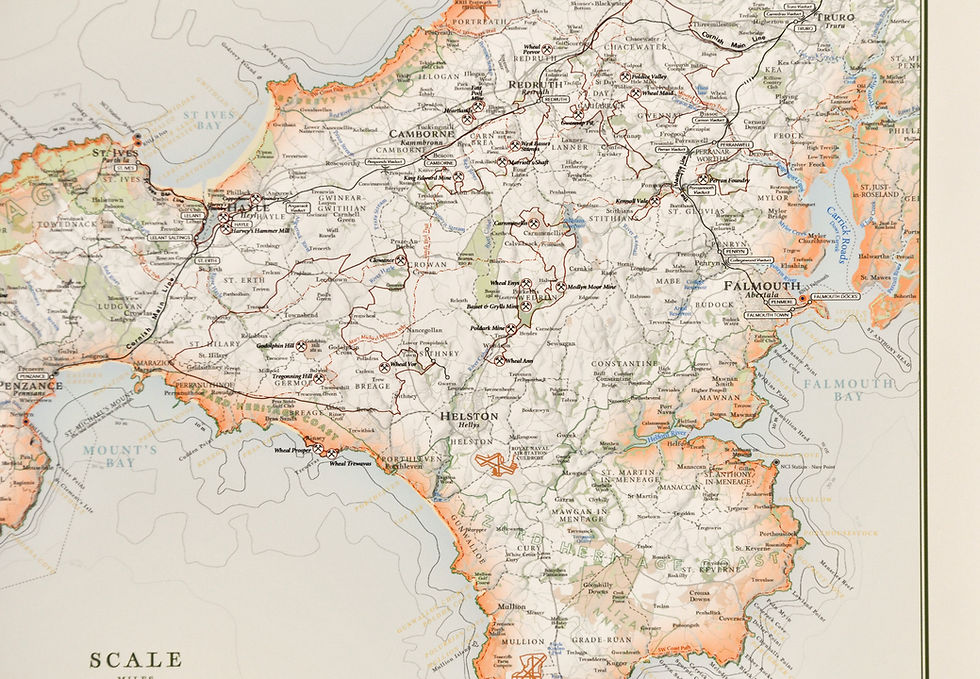 Thumbnail: Map of Lizard Peninsula