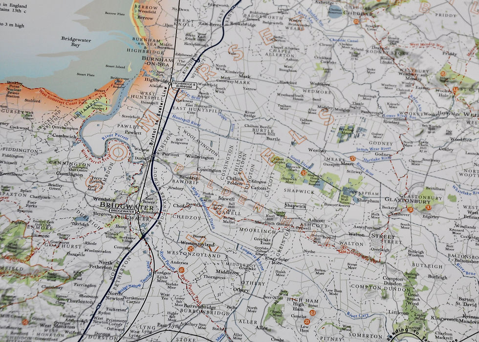 Thumbnail: Topographic map of Somerset