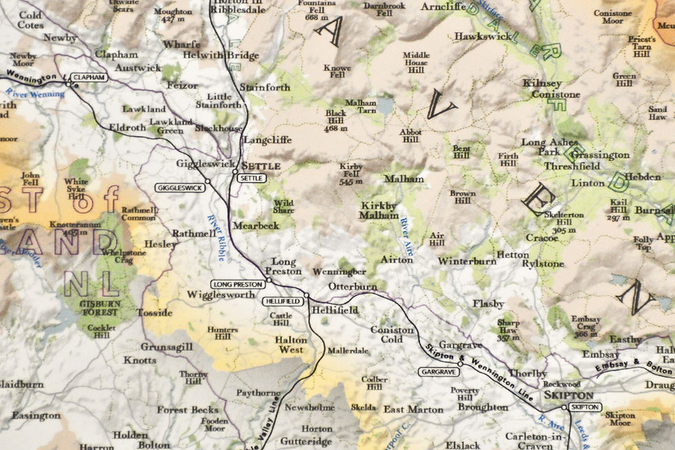 Thumbnail: Map of North Yorkshire