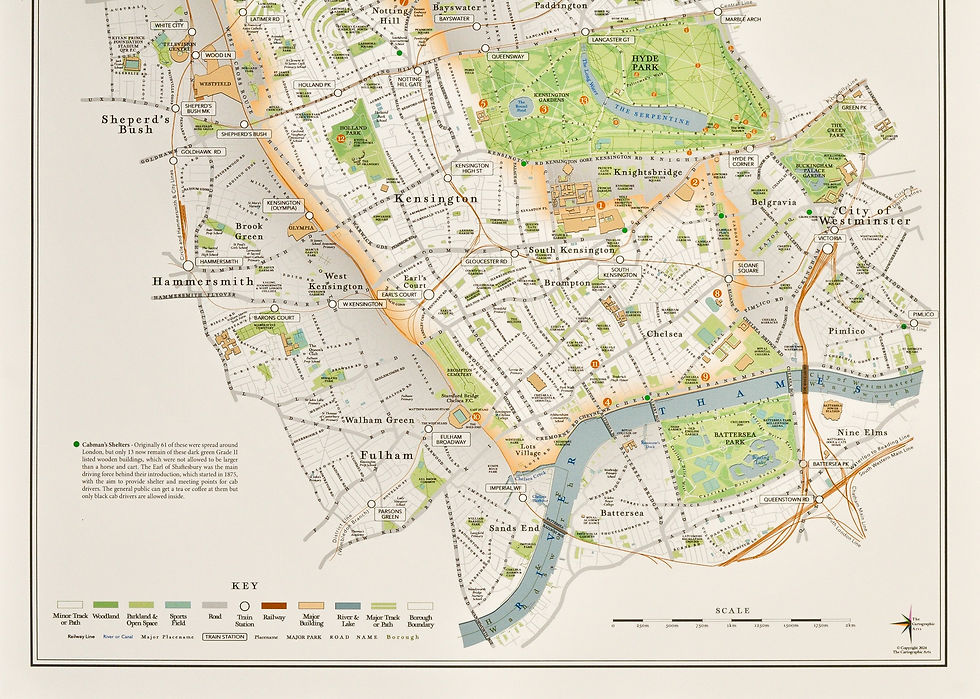 Thumbnail: Kensington and Chelsea map