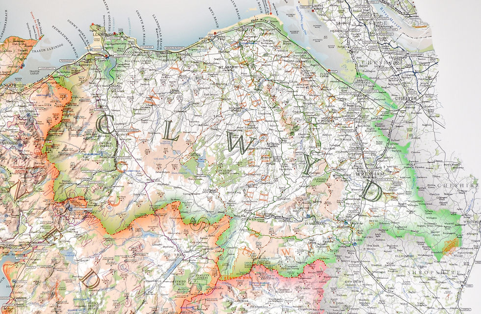 Thumbnail: Wales map - preserved counties