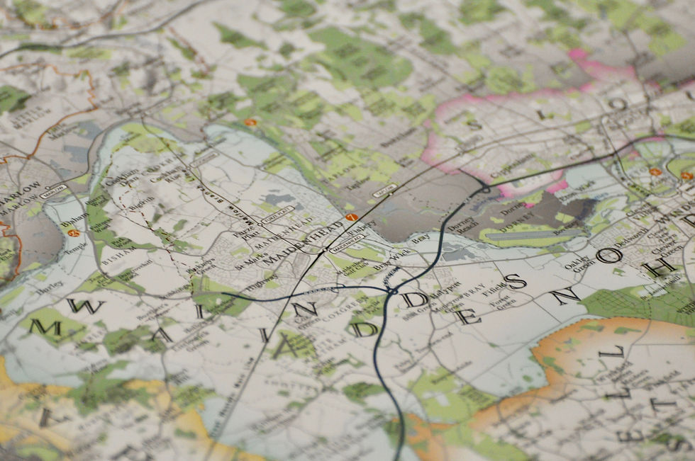 Thumbnail: Map for sale Berkshire