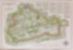 Map print of Surrey