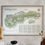 Thumbnail: Surrey Hills Map Print