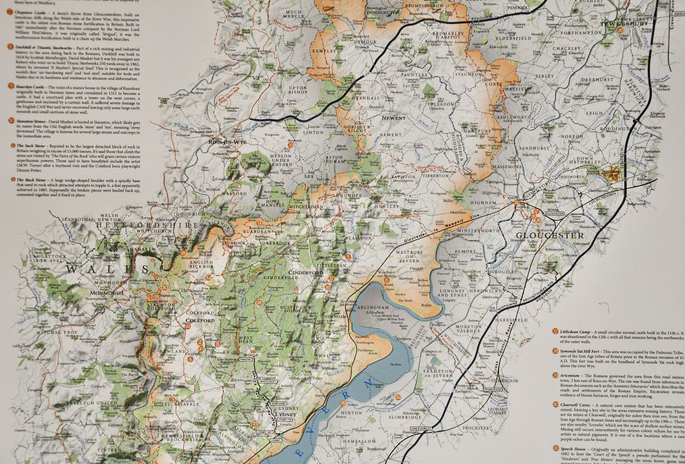 Thumbnail: Forest of Dean map