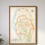 Thumbnail: Framed Map of Lake District