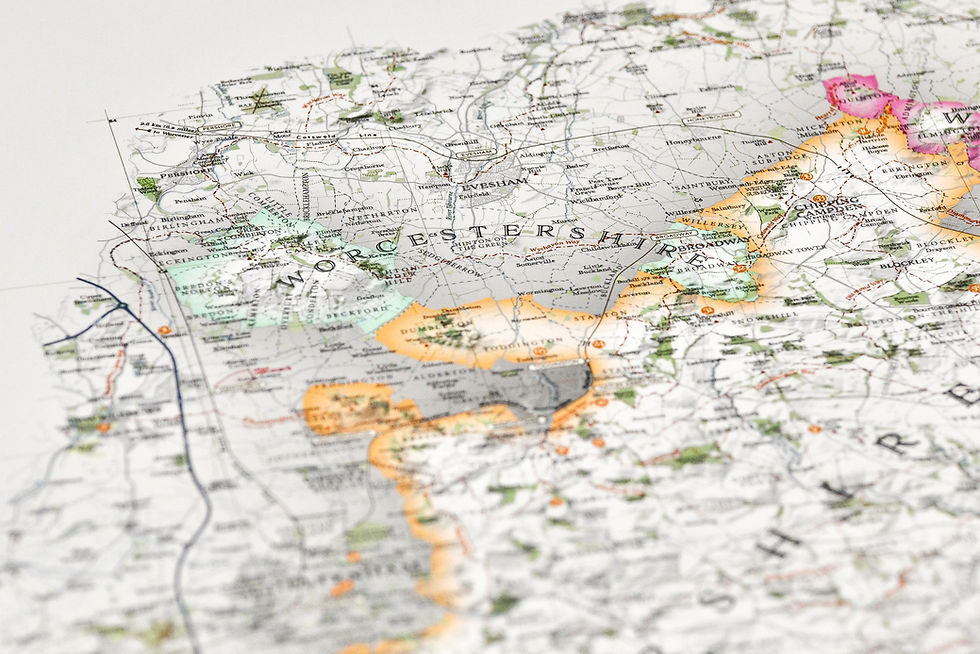 Thumbnail: Cotswolds map