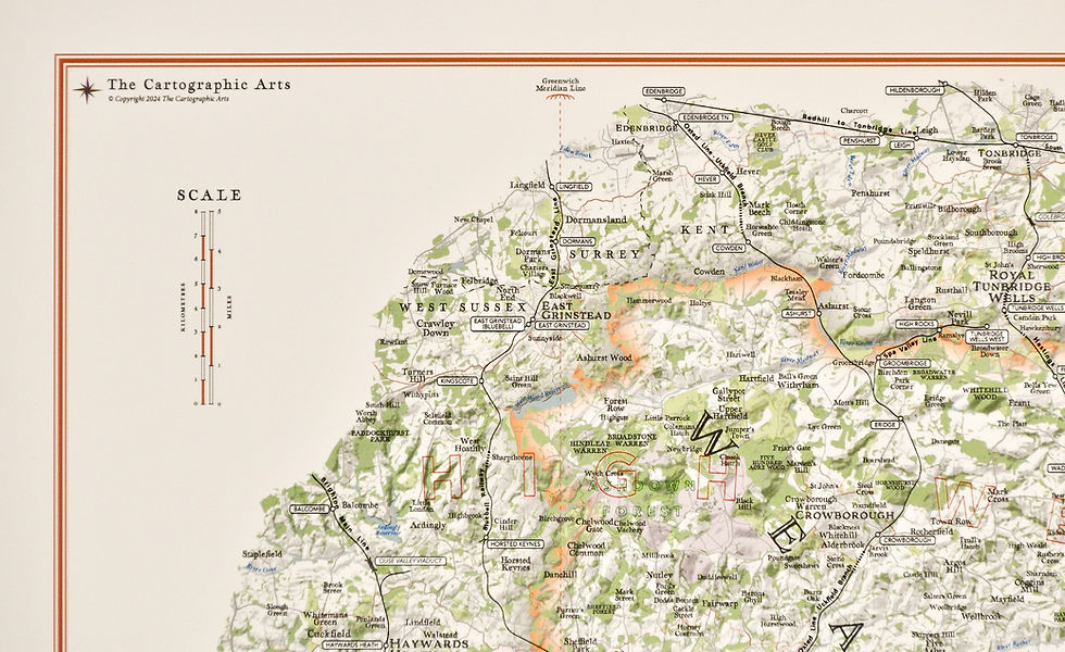 Thumbnail: Map of East Sussex