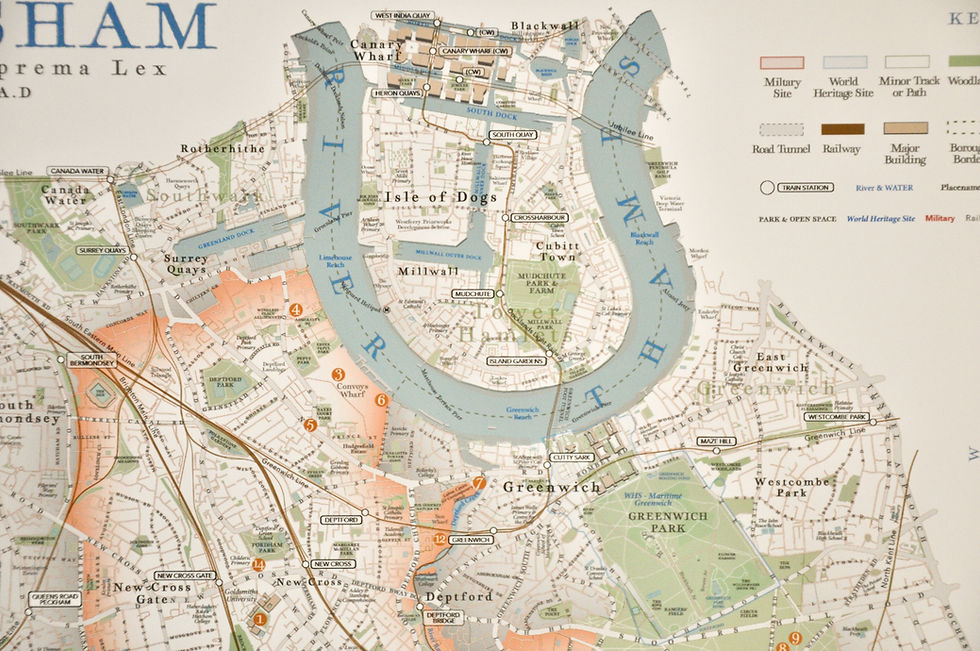 Thumbnail: Lewisham map