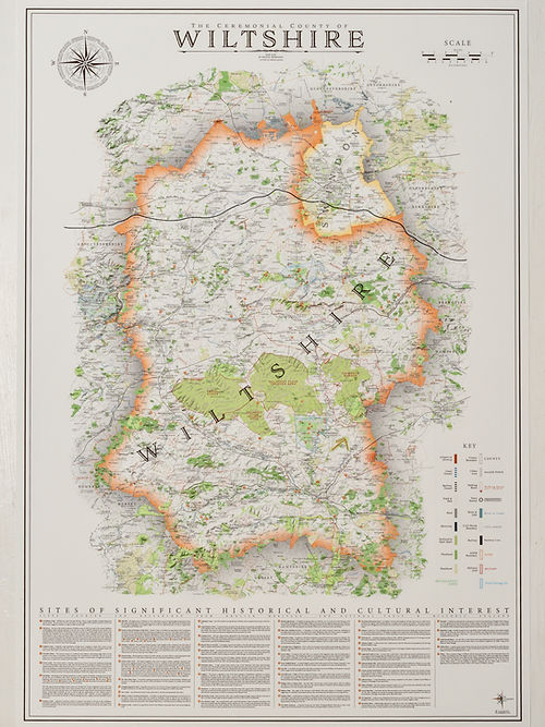 Map of Wiltshire