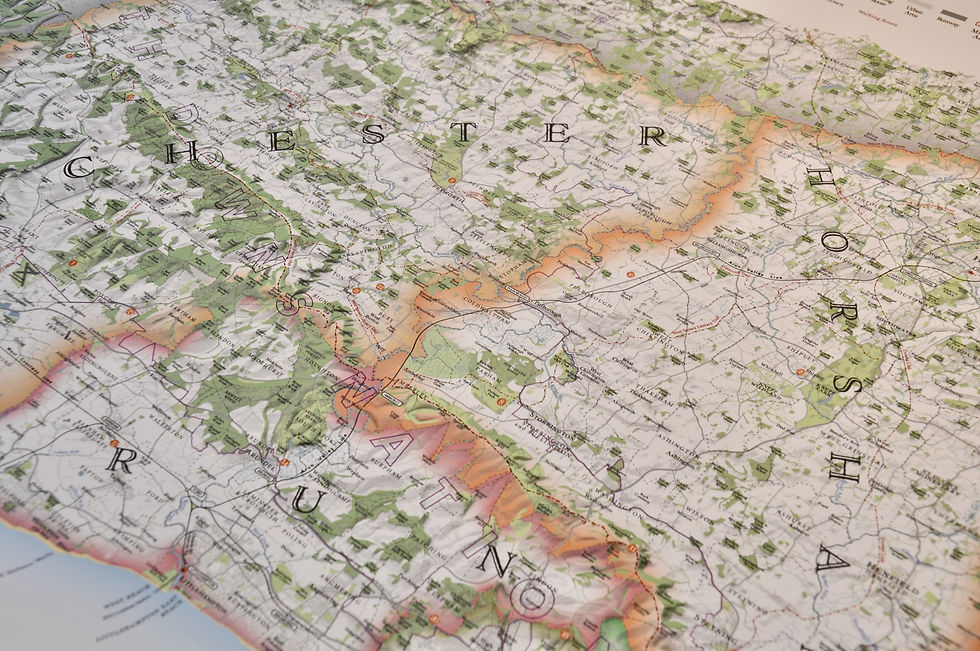 Thumbnail: Map of West Sussex with districts
