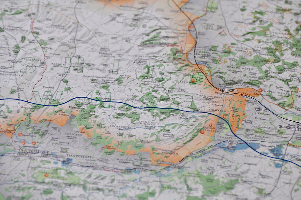 Thumbnail: Map of North Wessex Downs