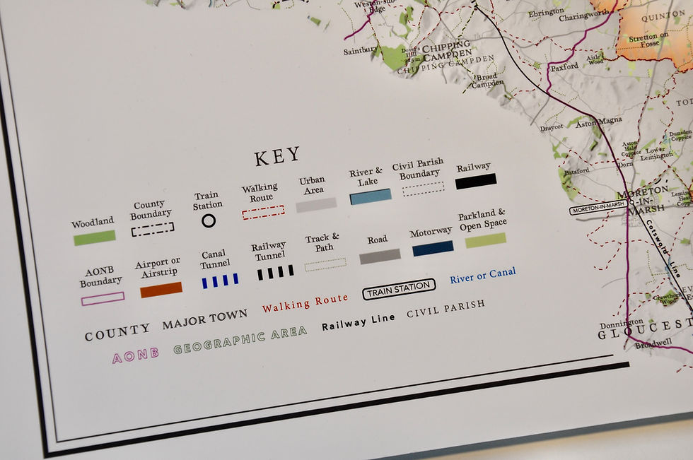 Thumbnail: Stratford on Avon District map