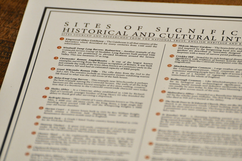 Thumbnail: Map of Cotswold district