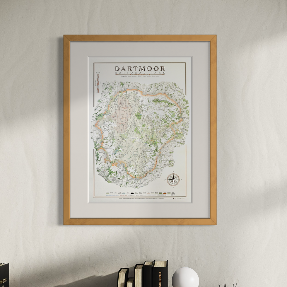 Dartmoor map