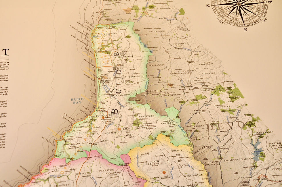 Thumbnail: North Cornwall map