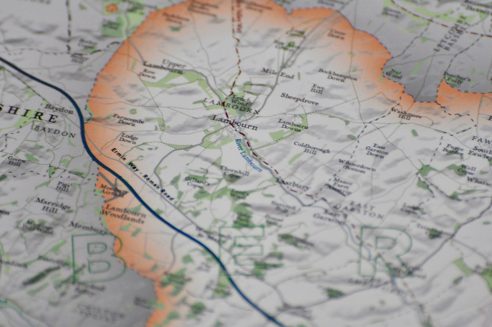 Thumbnail: Detailed map of West Berkshire