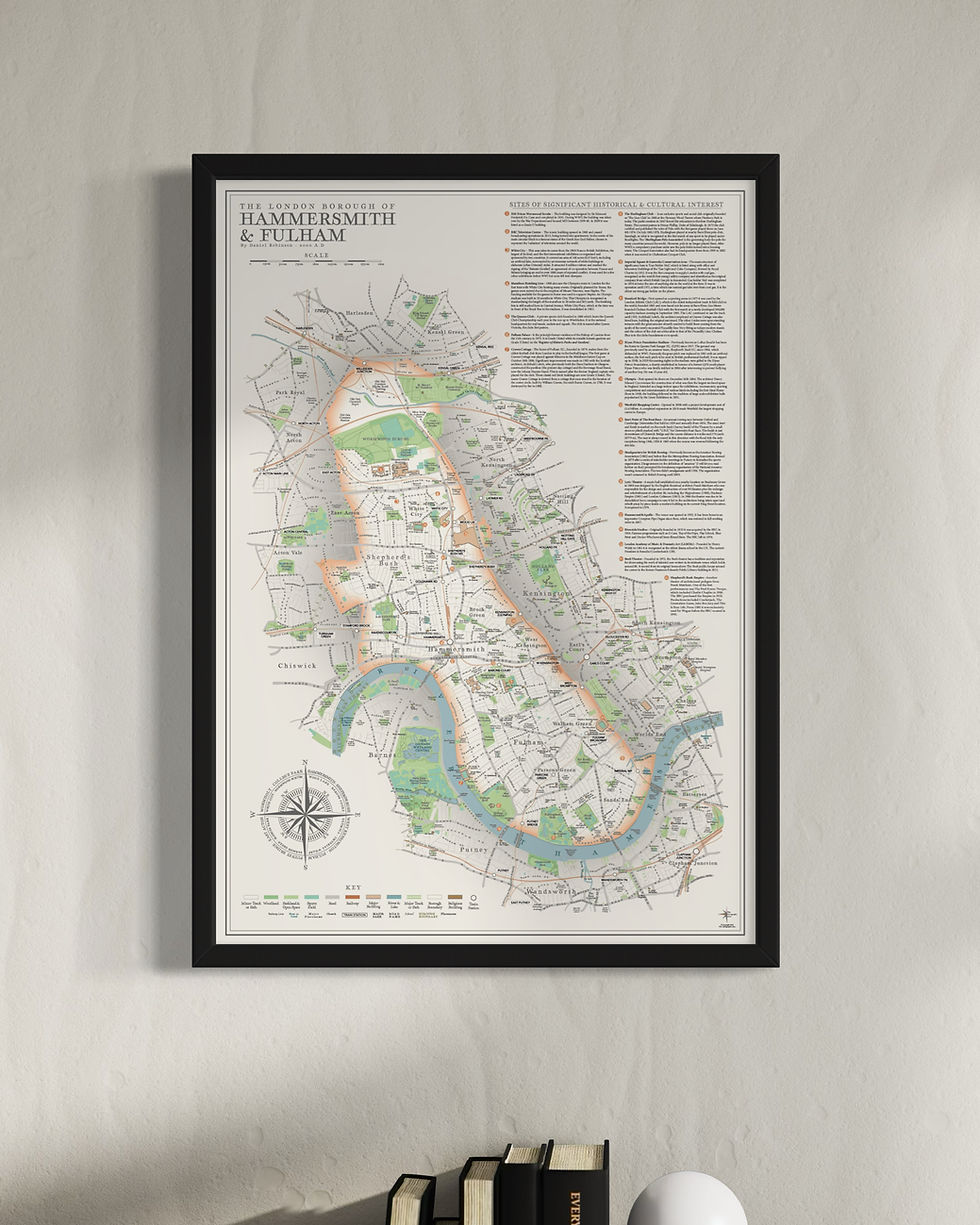 Thumbnail: Hammersmith and Fulham map