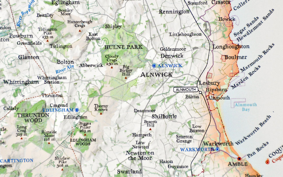 Thumbnail: Northumberland county map