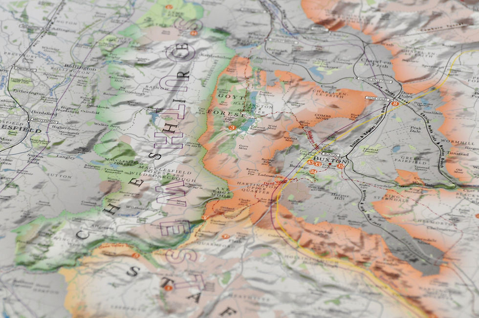 Thumbnail: Different counties in Peak District