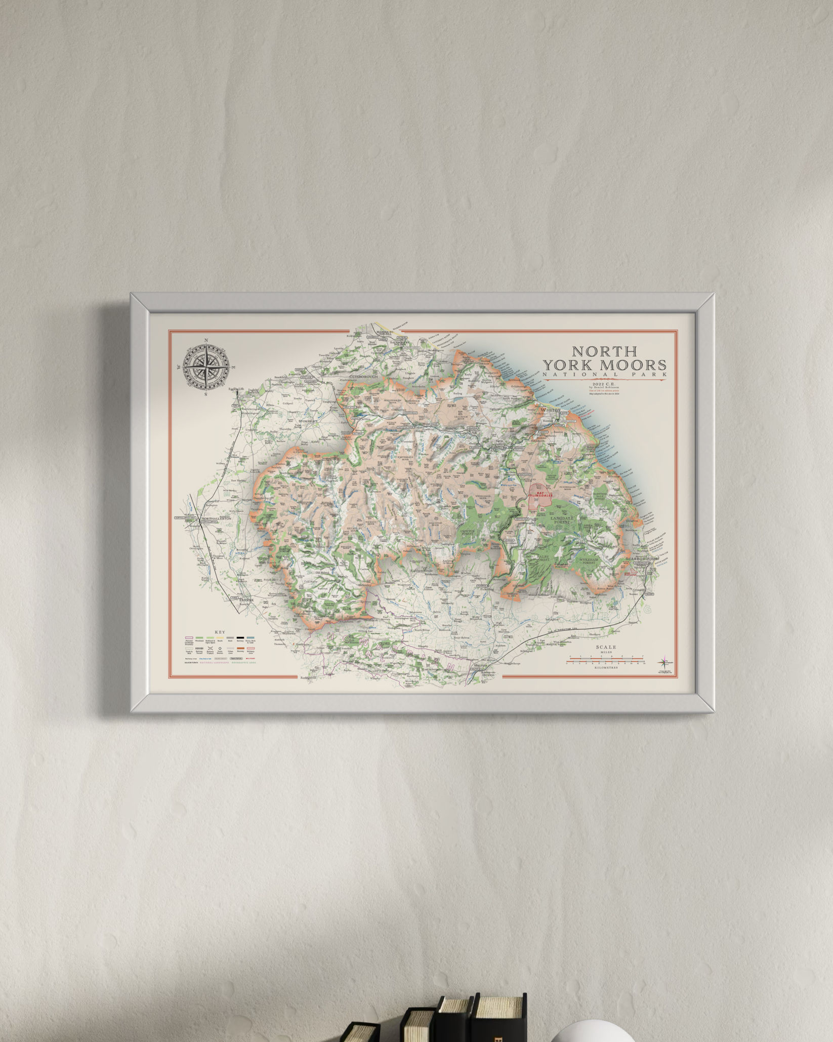 North York Moors Map - Mini Map