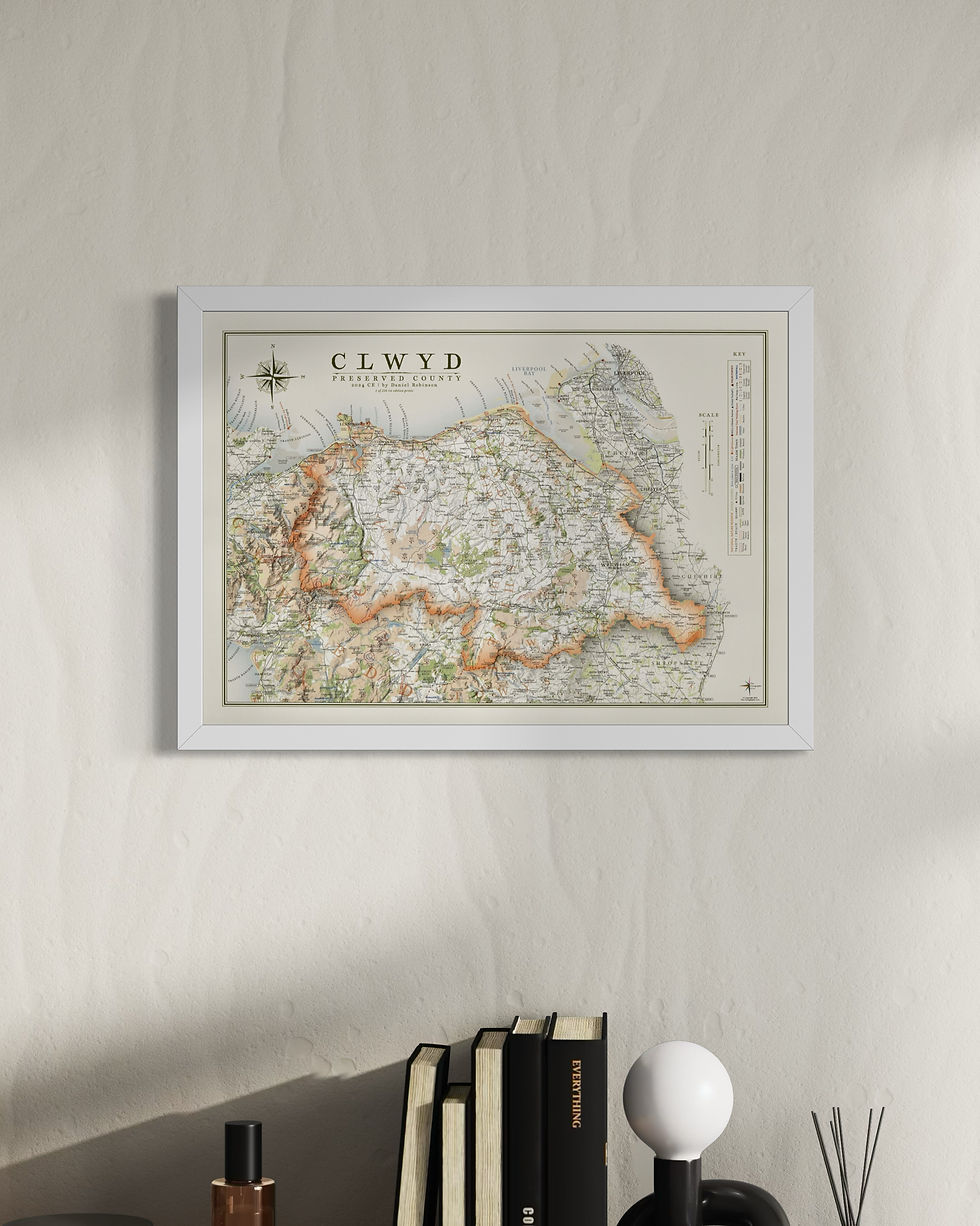 Thumbnail: Clwyd Map