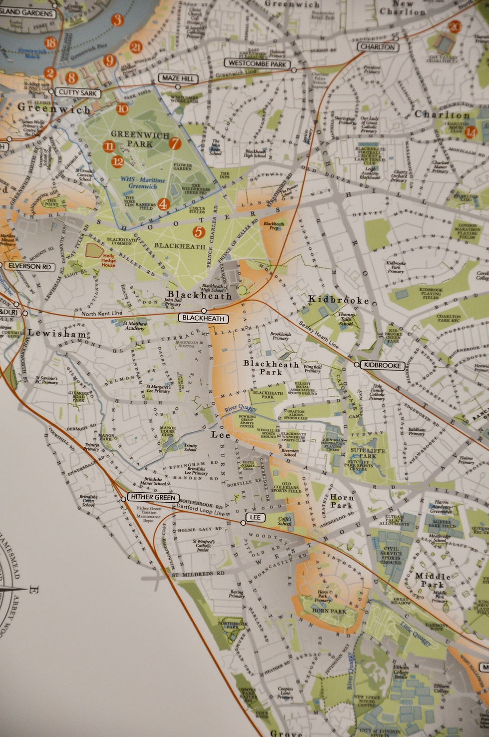 Thumbnail: Greenwich Map