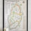 Thumbnail: Framed Nottinghamshire Map