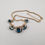 Thumbnail: Elegant Blue Oval Pendant Necklace Choker