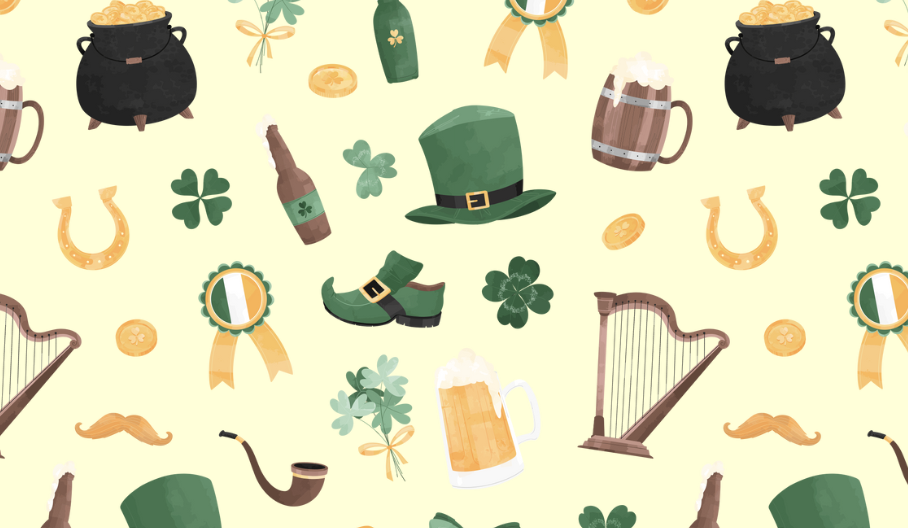 Arranged Food and Objects