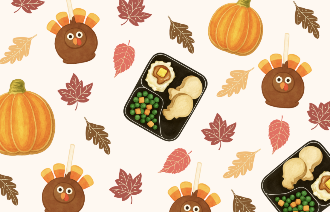 Arranged Food and Objects