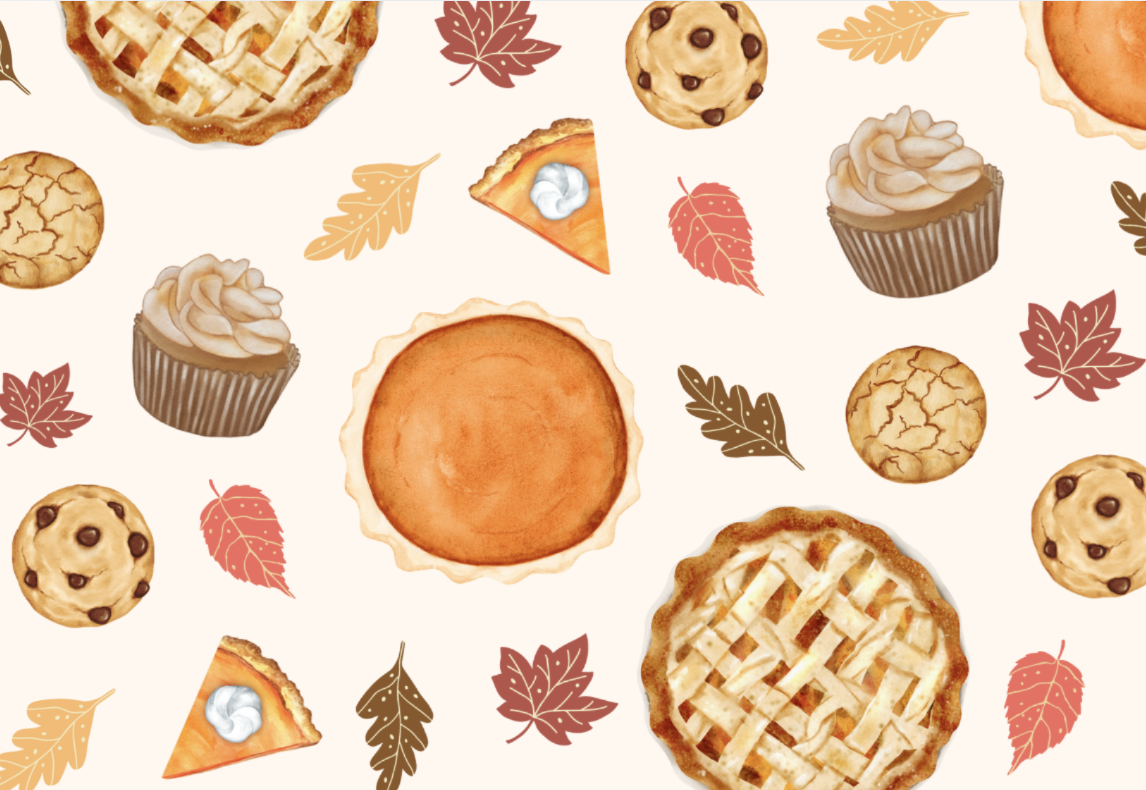 Arranged Food and Objects