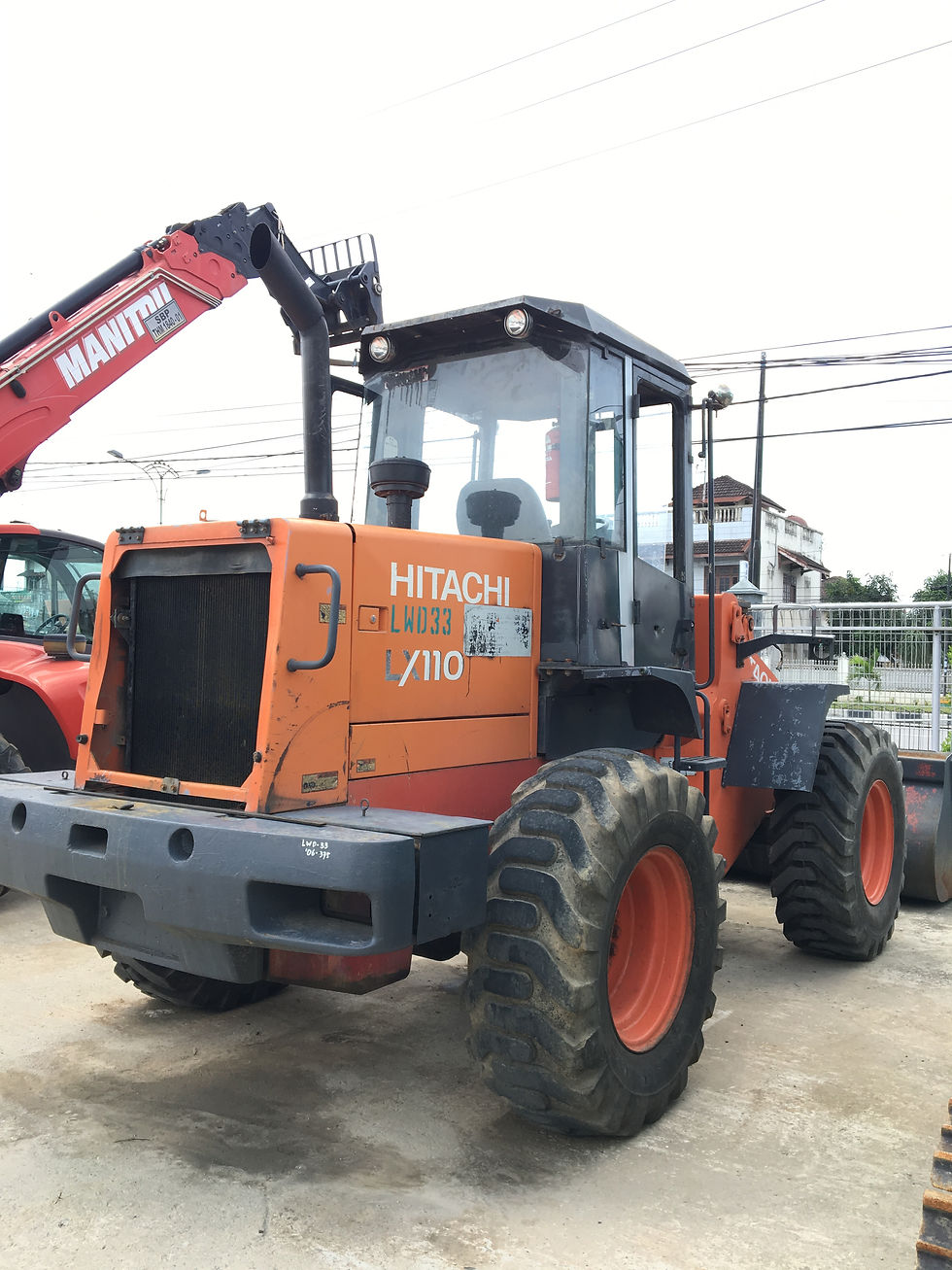 Thumbnail: Wheel Loader Bucket merk. HITACHI Model LX110 Tahun 2006