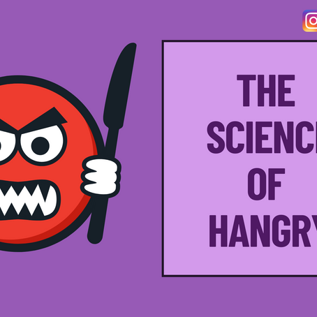 The Science of Hangry – how low blood sugar can make you grumpy!