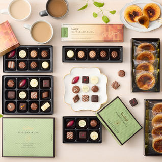 海と山に囲まれた西鎌倉より春を贈る。鎌倉焙煎珈琲を使用した「鎌倉珈琲ショコラ」や、職人技が光る「桜スイーツ」が新登場。