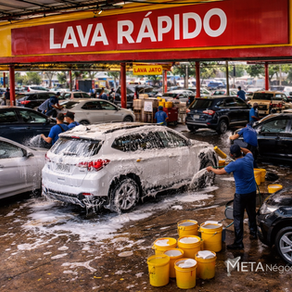        Lava Rápido Lucro R$40 Mil ZN