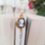 Marque-page Petit Camé Marie Or vue de face