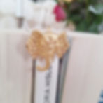 Marque-page Eléphant Ganesh Or vue de face