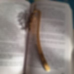 Marque-page Paon Or vue entière