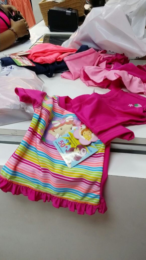 Miniatura: Traje de Baño Snoopy y Frutillita, niña varios colores T6/9m - 9/12 - 12/18m