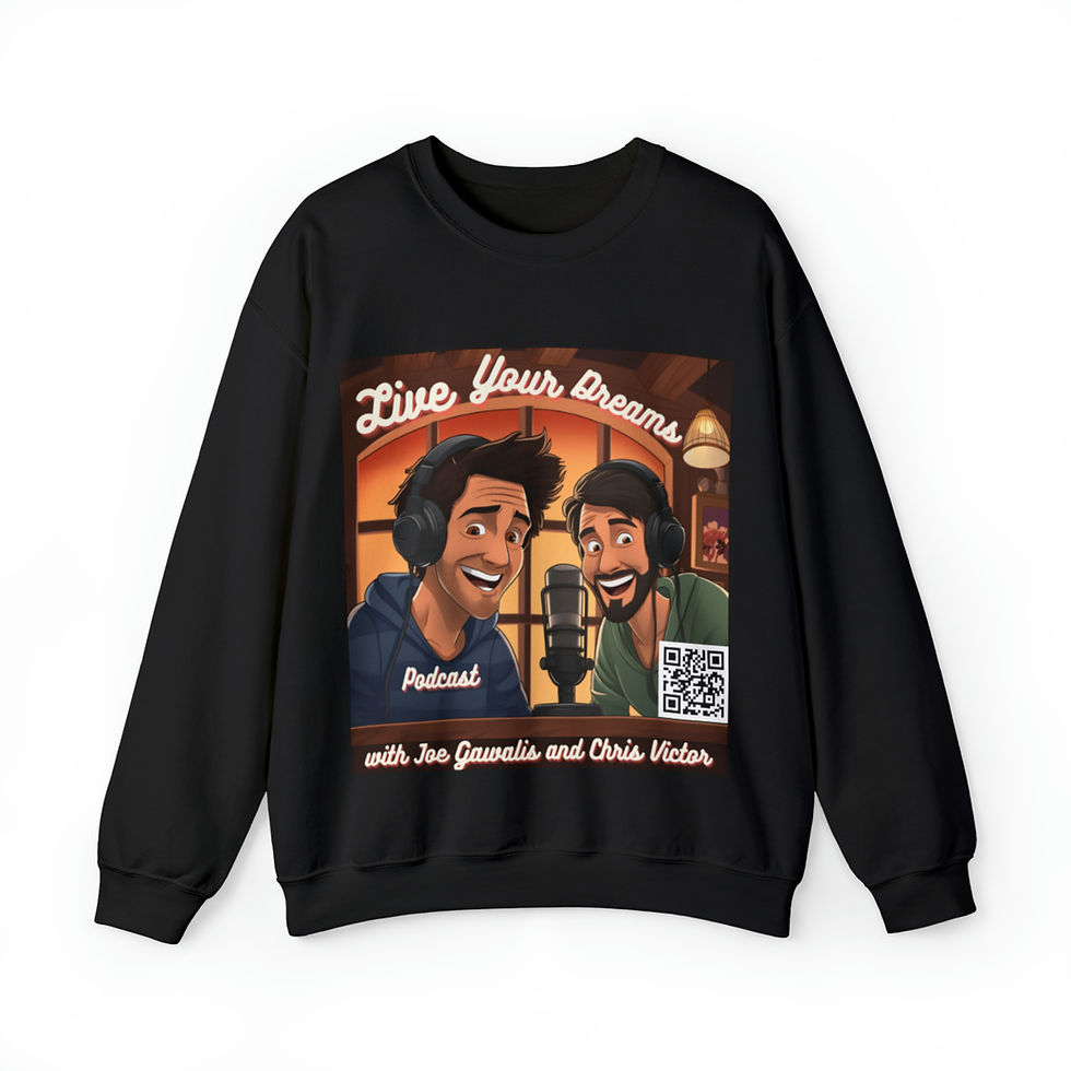 Thumbnail: Live Your Dreams Podcast Unisex Heavy Blend™ Crewneck Sweatshirt