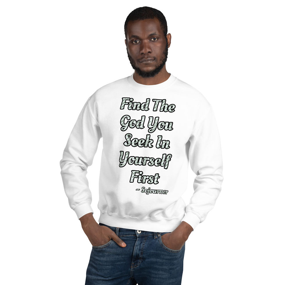 Thumbnail: Find God Unisex Sweatshirt