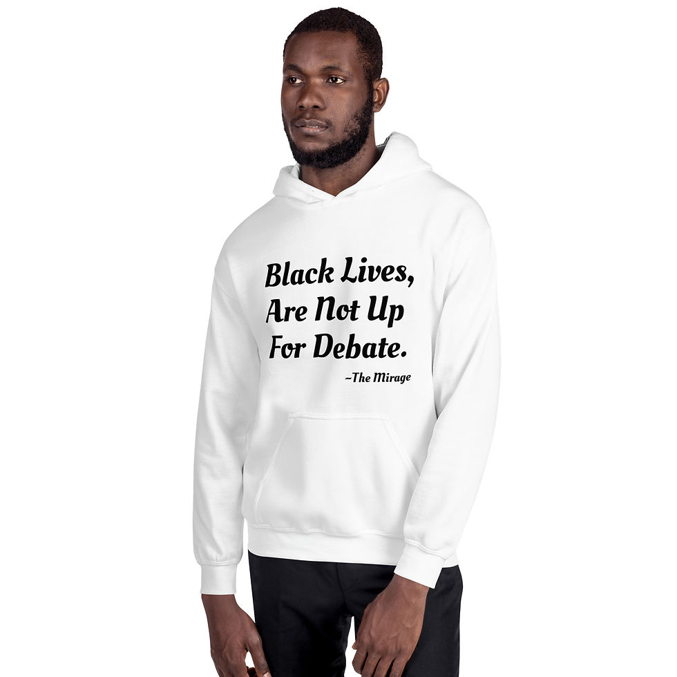Thumbnail: BLM Ain't It Unisex Hoodie