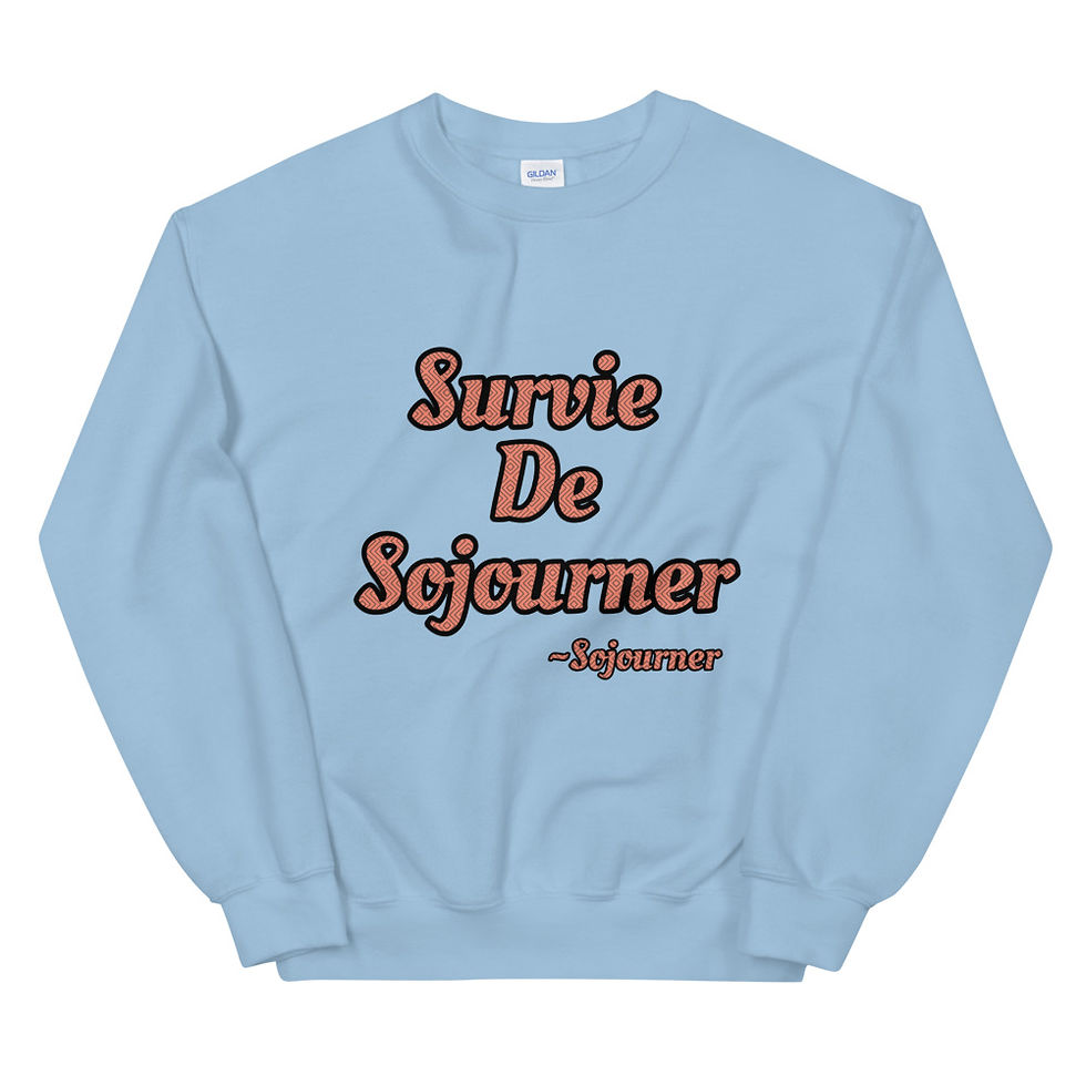 Thumbnail: Journey Of Survival Unisex Sweatshirt