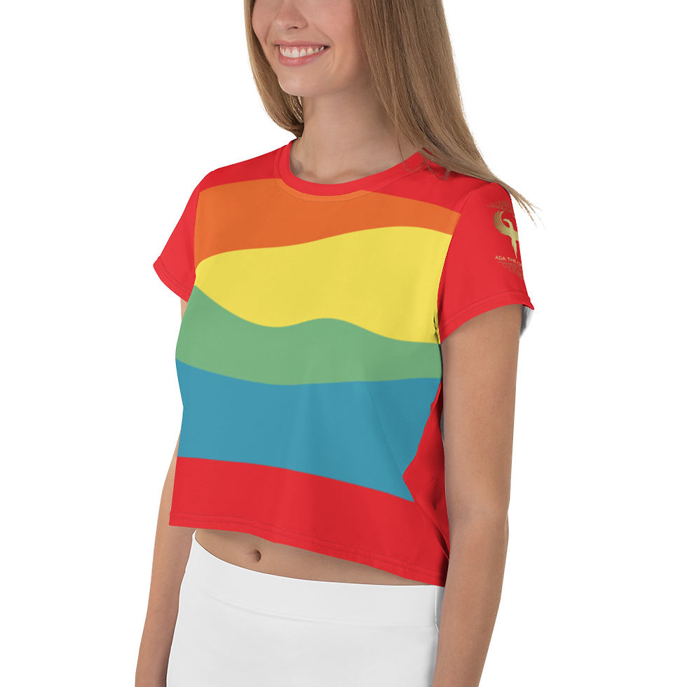 Thumbnail: Rainbow Crop Tee