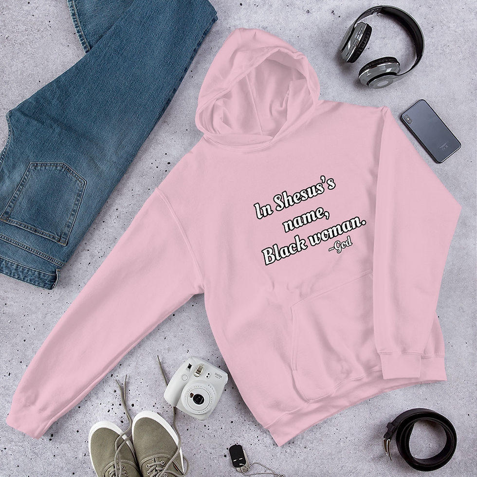 Thumbnail: In Shesus's Name Unisex Hoodie