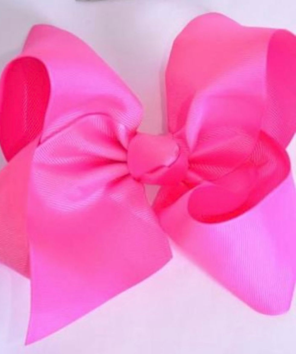 Thumbnail: Extra Jumbo Solid Hair Bows 8”