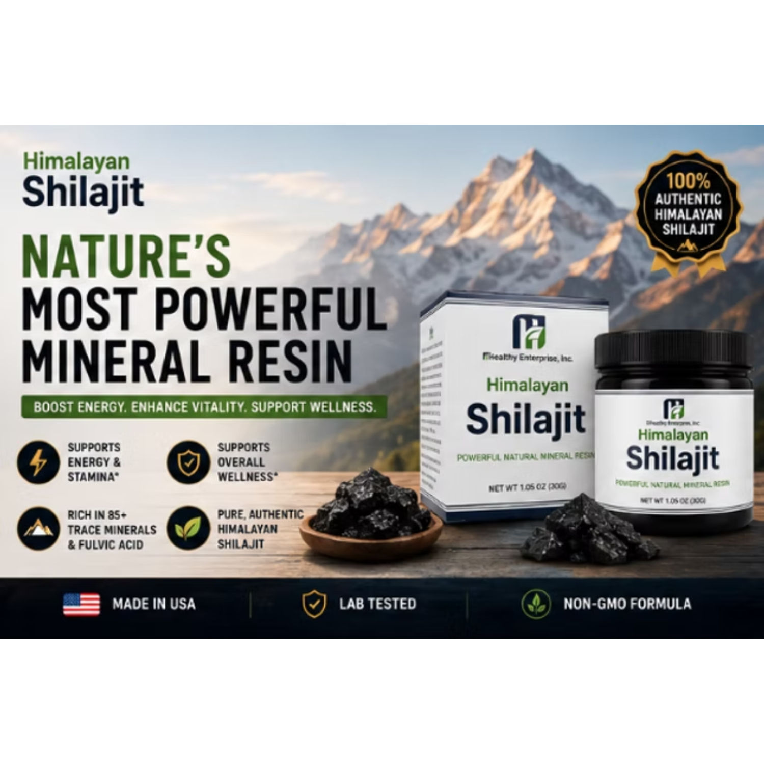 Himalayan Shilajit Resin