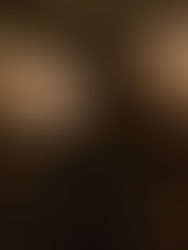 A couple of skulls inside the Catacombs of Paris.