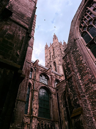 Upshot of cathedral tower